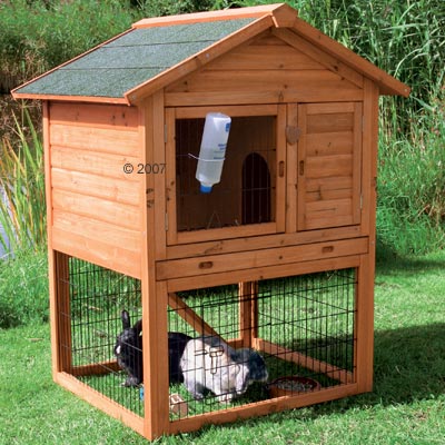 Rabbit Hutches Natura Compact with Pen